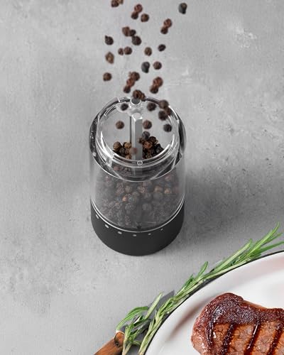 2 Speed Electric Salt And Pepper Grinder Set (2 Count)