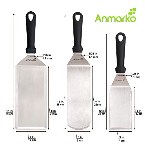 Griddle Spatula Set (Plastic Handle Set)