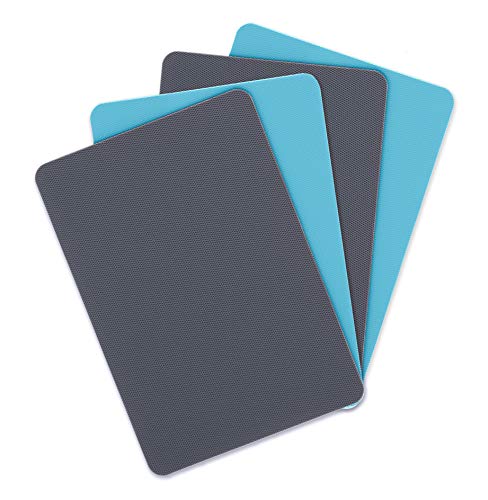 Heavy Duty Cutting Board Grippmat (11"L x 8"W / Gray / Turquoise / White / Green)