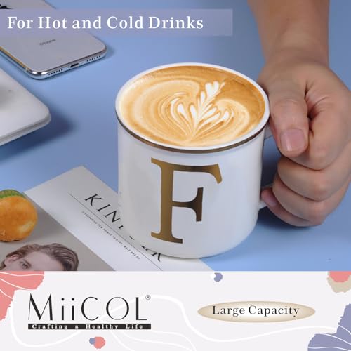 Ceramic Coffee Mug 16 oz (Letter F Mug)