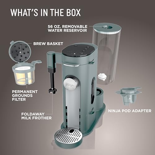 Pods & Grounds Coffee Maker (Standard-Sage Green)
