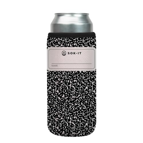 CanSok Sleeve for Beer & Soda Insulated Neoprene Cover (Compose Yourself / 25oz Can Sleeve)