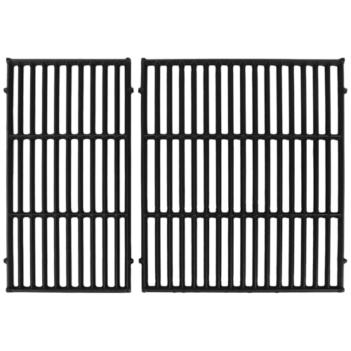 18.75 Inch Cast Iron Grill Grates for Weber Genesis II 300 Series (18.74" Weber Genesis II 300)