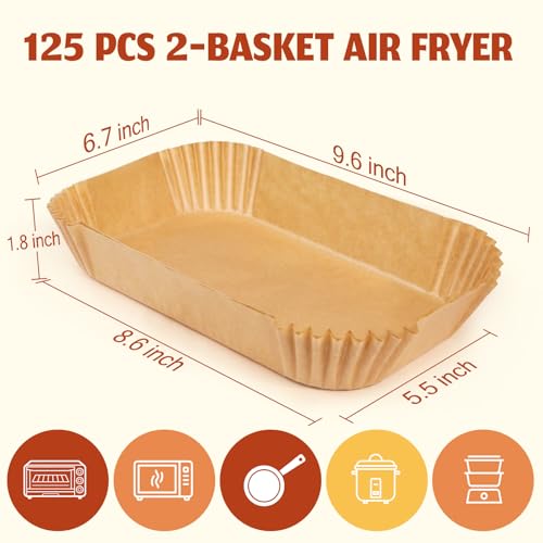 Air Fryer Liners Disposable (125 Count)