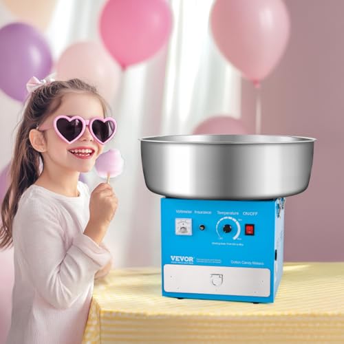 Electric Cotton Candy Machine (Blue / Without Cart)