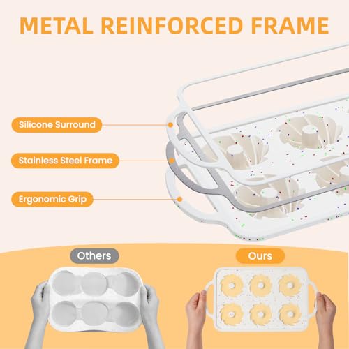 Mini Swirl Cake Pan with Metal Reinforced Frame (Swirl: 2pcs)