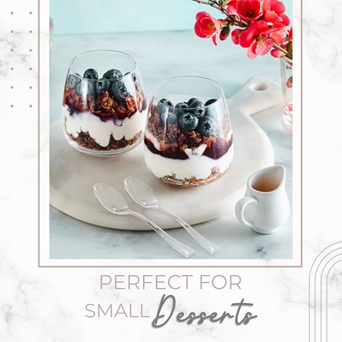 Mini Dessert Spoons (Mini Clear spoon)