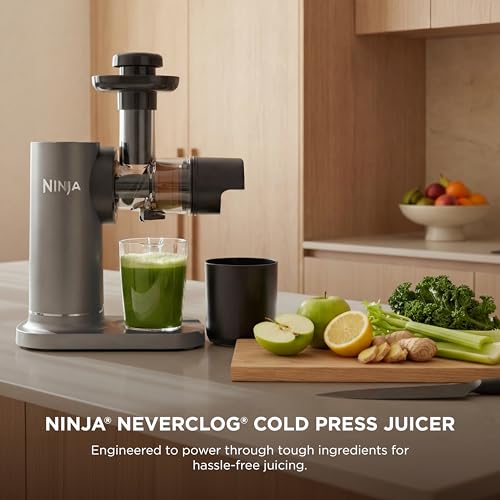 NeverClog Cold Press Juicer (Charcoal)