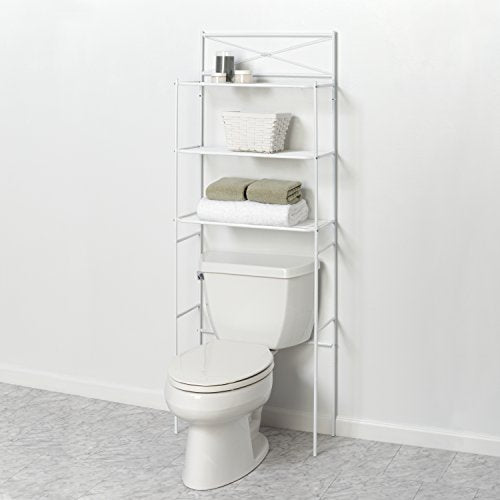 Over the Toilet Storage Shelf Space Saver