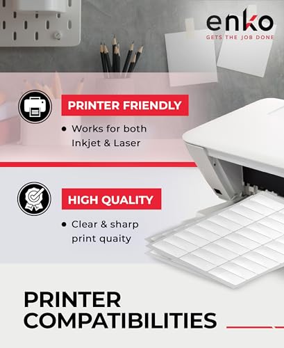 1 x 2-5/8 in 9000 Return Mailing Address and Business Sticker Labels (330 Count)