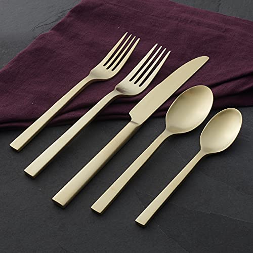 Chef's Table Champagne 20 (20 Piece / 20-Piece Flatware Set, Champagne)