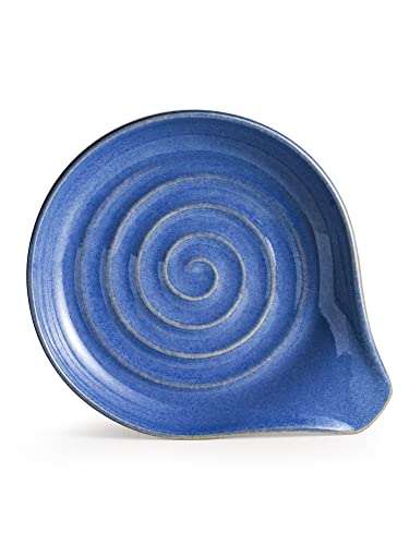 Spoon Rest Large Ceramic Spoon Holder for Stove Top