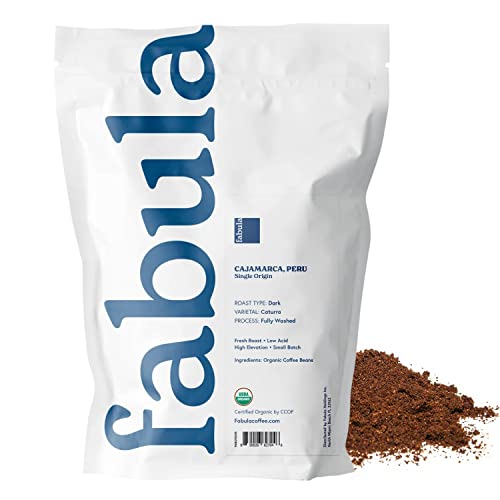 Coffee Dark Roast Freshly Ground (12 Ounce (Pack of 1))