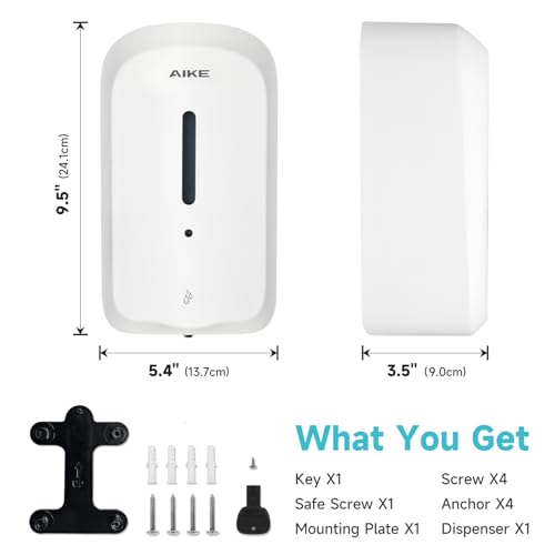 Liquid Automatic Soap Dispenser (White)