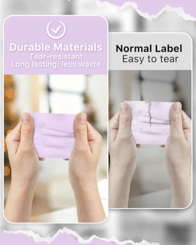 4x3 Inch Thermal Labels (4"x3" / Purple)