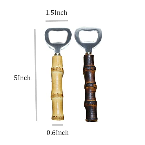 2PCS Stainless Steeel Beer Bottle Openers (2 Count)