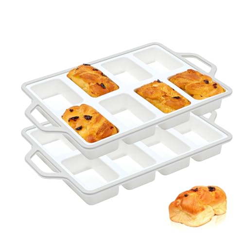 2 Pack Gray 8 (Gray / Mini Loaf-Gray (2 Pack))