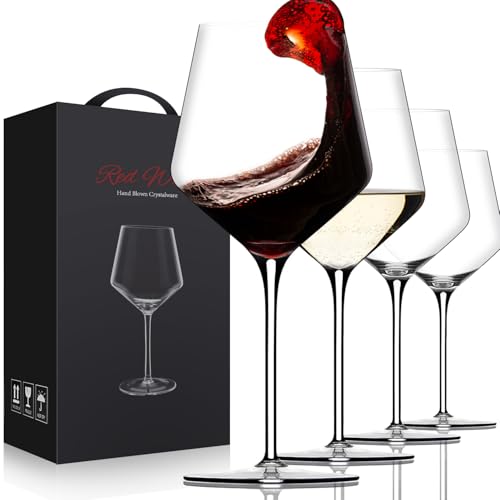 Wine Glasses Set (Set of 4-18oz)
