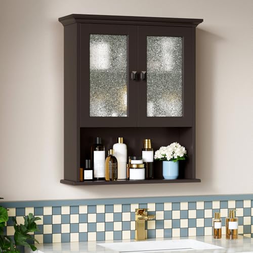 Bathroom Cabinet Wall Mount (Espresso)