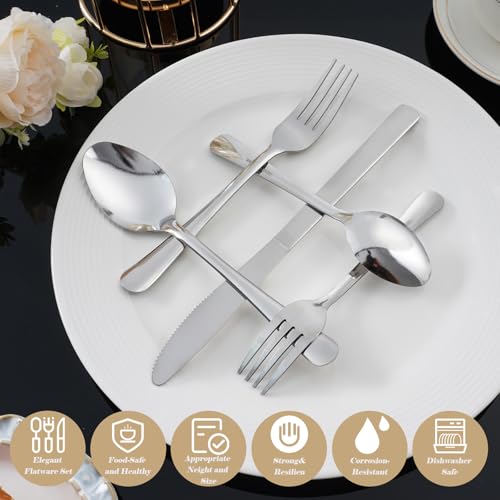 120PCS Windsor Silverware Set (120PCS Flatware Set)