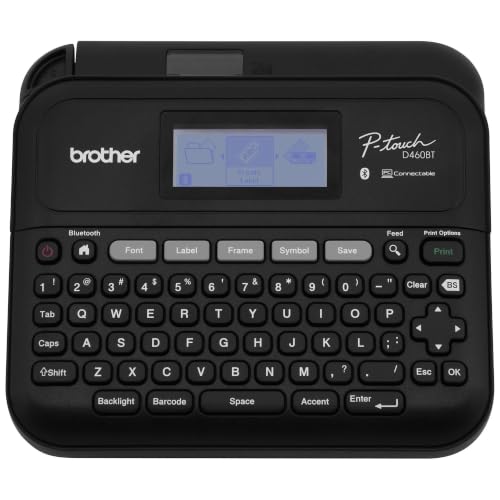 P-Touch PT-D460BT Business Expert Connected Label Maker | Connect and Create via Bluetooth® on TZe Label Tapes up to ~3/4 inch (Renewed Premium) (PTD460BT Bluetooth)