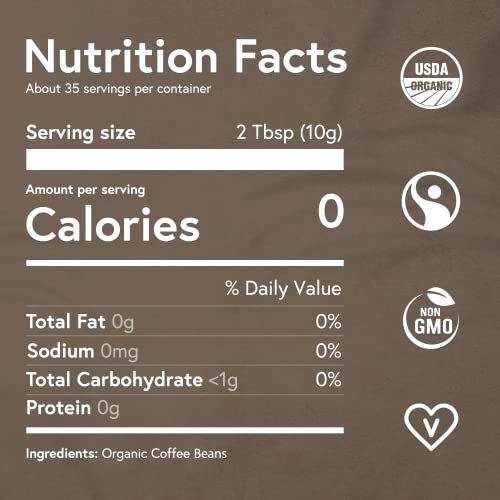 Coffee Cold Brew Freshly Ground (12 Ounce (Pack of 1))