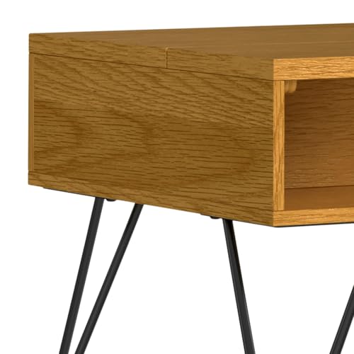 Hunter 48" Wide Rectangle Lift Top Coffee Table in Oak Veneer (Lift Top Coffee Table / 48 inch / Oak Veneer)