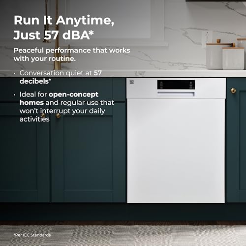 24" Built In Dishwasher (White)