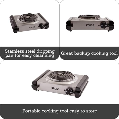 USA GAU 80311 Electric Single Burner 1000 (Burner / Single)