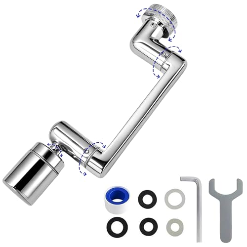 1080° Swivel Faucet Extender (Brass - 360° Mode / 360-1Mode)