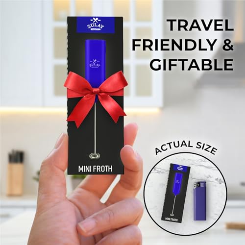 Mini & Mighty Milk Frother Wand (All Must Go Royal Blue / Mini Frother)