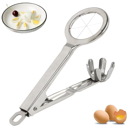 Best Utensils Stainless Steel Egg Slicer Wedger Cutter
