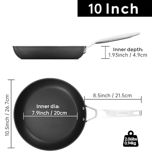 10 Inch Nonstick Frying pan (10-inch no lid)