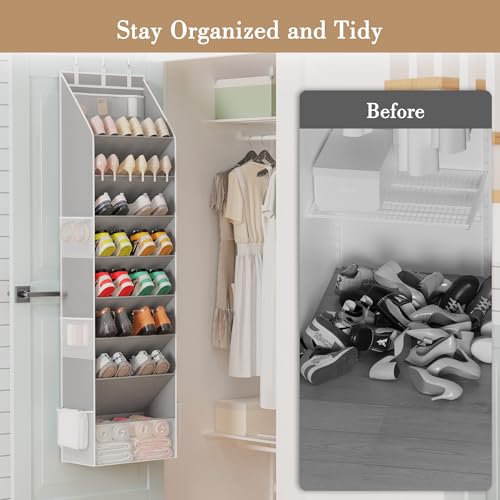 Shoe Organizer (Gray / 1 Pack)