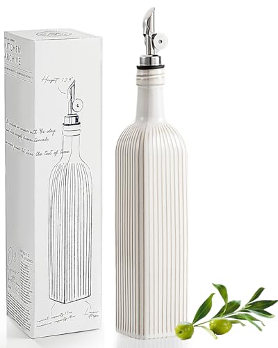 18 oz Olive Oil Dispenser Bottle for Kitchen (Vintage)