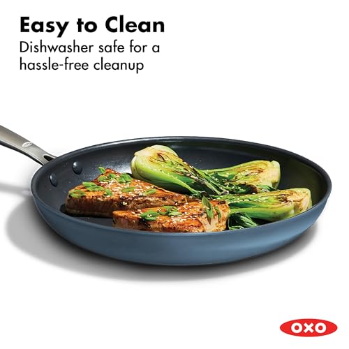 Enhanced 10” Nonstick Frying Pan Skillet (10" Frying Pan Skillet / Storm Blue)