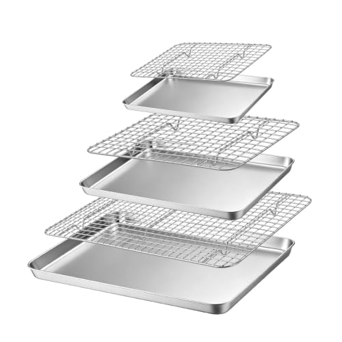 Baking Sheet with Rack (16" & 12.5" & 9")