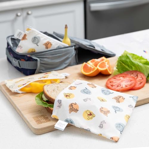 Cloth Snack & Sandwich Bags (Disney Winnie the Pooh)