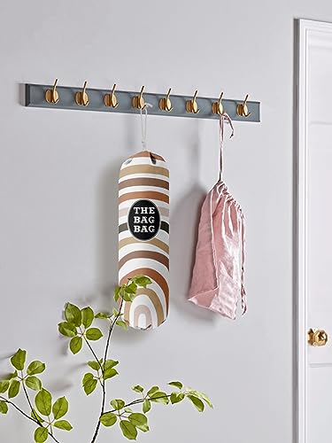 Boho Pattern Grocery Bags Holder and Organizer (Boho)