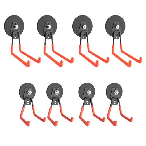 Super Strong Garage Magnetic Hooks Heavy Duty (Large L/Middle L)