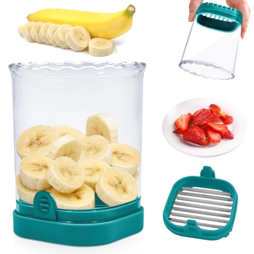 Fruit Slicer Cup (Dark Blue)
