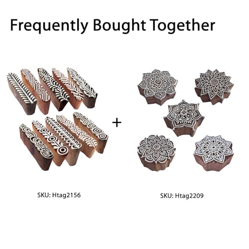 Wooden Stamps (15 Pcs / Bulk01_15)