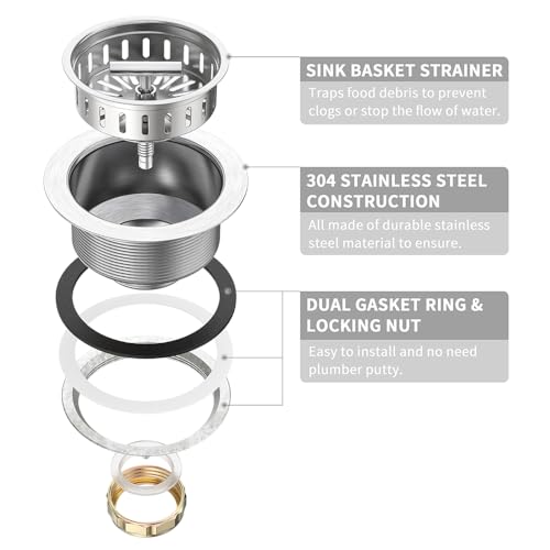Kitchen Sink Drain Sink Strainer 3