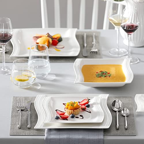 Ivory White Dinnerware Sets (30 Piece(Service for 6) / Ivory White)
