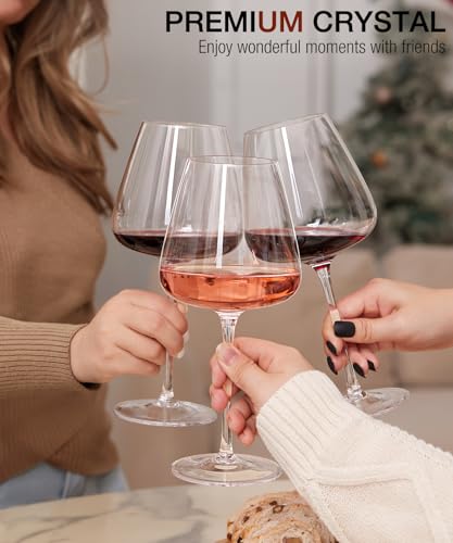 Wine Glasses Set (Set of 4-23oz)