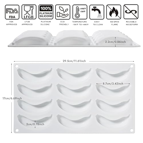 Banana Silicone Mold for Baking Mousse Cake