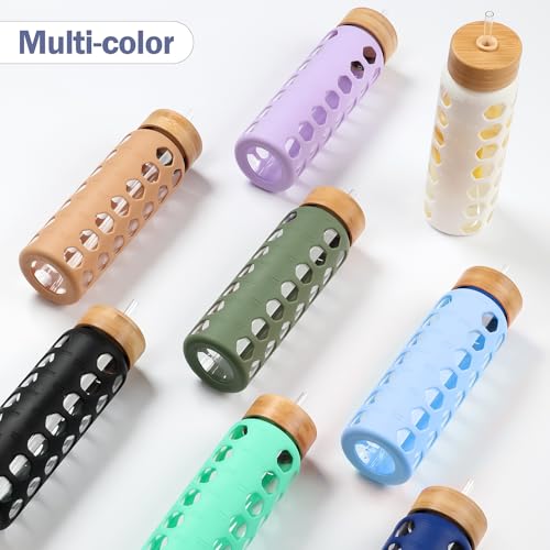 Glass Water Bottle (Glacier / 24 Ounces)