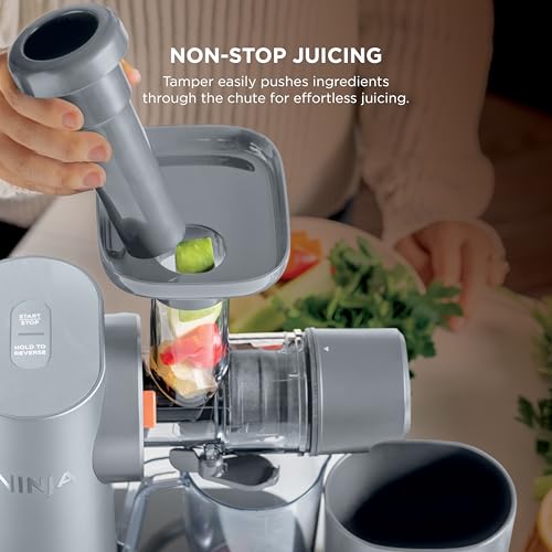 NeverClog Cold Press Juicer (Gray)