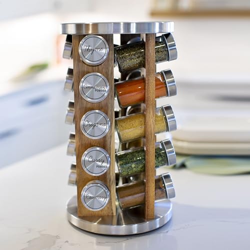20 Jar Rotating Spice Rack