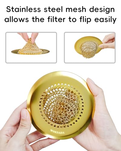 Kitchen Sink Drain Strainer (Yellow)